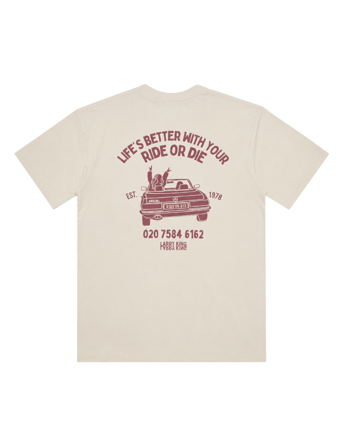 "Ride or Die" Sandy T-Shirt